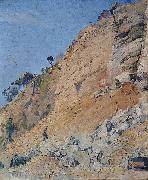 Tom roberts The Quarry, Maria Island painting